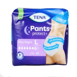 TENA PANTSPLUS NIGHT L 12 PZ UNISEX DISPOSITIVO MEDICO CE CL1