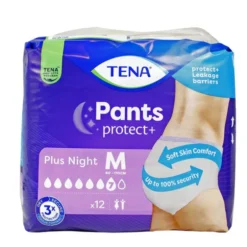 TENA PANTS PLUS NIGHT M 12 PZ UNISEX DISPOSITIVO MEDICO CE CL1