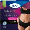 TENA SILHOUETTE NOIR VITA BASSA BIANCHERIA INTIMA 12 PEZZI TAGLIA M