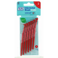 TEPE SCOVOLINO ANGLE RED ISO SIZE 2 mm0,5 BLISTER 6 PZ