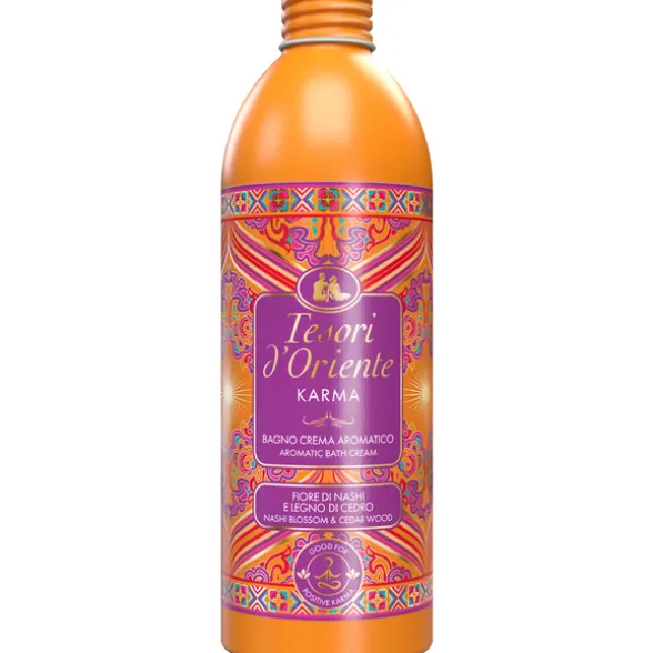 TESORI D'ORIENTE BAGNOCREMA AROMATICO KARMA FIORE DI NASHI E LEGNO DI CEDRO 500 ML