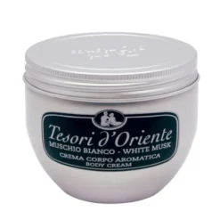 TESORI D'ORIENTE CREMA CORPO MUSCHIO BIANCO VASO 300 ML