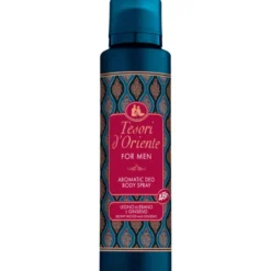 TESORI D'ORIENTE DEODORANTE SPRAY 48h PER UOMO LEGNO DI EBANO E GINSENG 150 ML