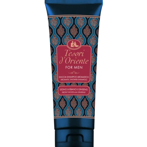 TESORI D'ORIENTE DOCCIASHAMPOO FOR MEN LEGNO DI EBANO e GINSENG 250 ML