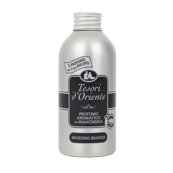 TESORI D'ORIENTE PROFUMO AROMATICO MUSCHIO BIANCO PER BIANCHERIA PER IL BUCATO 35 LAVAGGI 250 ML