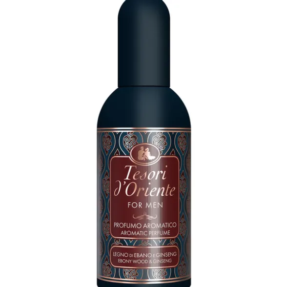 TESORI D'ORIENTE PROFUMO AROMATICO FOR MEN LEGNO DI EBANO e GINSENG 100 ML