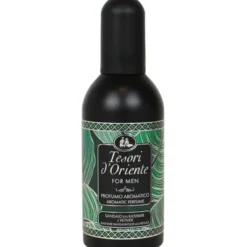 TESORI D'ORIENTE PROFUMO FOR MEN AROMATICO DEODORANTE SANDALO KASMIRE E VETIVER 100 ML