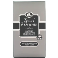 TESORI D'ORIENTE SAPONETTA MUSCHIO BIANCO 125 GRAMMI