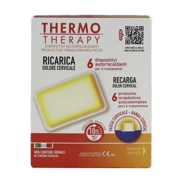 THERMO THERAPY RICARICA PER FASCIA CERVICALE 6 DISPOSITIVI AUTORISCALDANTI