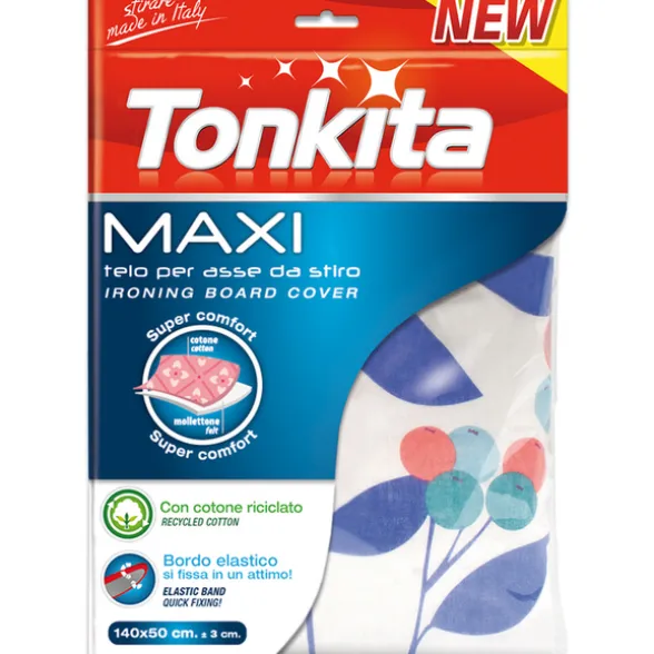 TONKITA MAXI TELO ASSE STIRO SUPER COMFORT CM 140x50