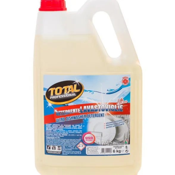 TOTAL PROFESSIONAL DETERGENTE LAVASTOVIGLIE ULTRA TANICA 6 KG