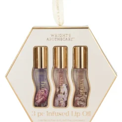 TRI COASTAL INFUSED LIP OIL VANILLA - STRAWBERRY - HONEY SET 3 PEZZI DA 2 ML