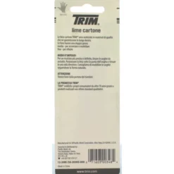 TRIM LIMA CARTONE 12 CM.20 PZ.12-20 BI