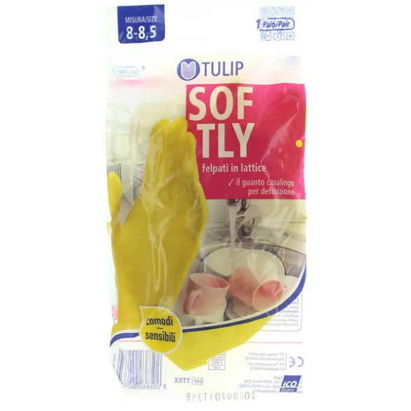 TULIP SOFTLY GUANTI FELPATI IN LATTICE 1 PAIO MISURA 8-8,5