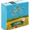 TUSCANY TOVAGLIOLI PURA CELLULOSA TURCHESE 38x38 2 VELI 50 PEZZI PIEGA 1/8 PUNTA-PUNTA