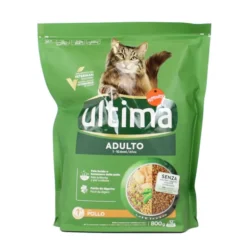 ULTIMA CAT ADULT CROCCHETTE POLLO, ORZO E FRUMENTO INTEGRALI, PISELLI 800 grammi