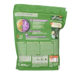 ULTIMA CAT ADULT STERILIZZATO CROCCHETTE SALMONE - ORZO - PISELLI BUSTA 800 grammi