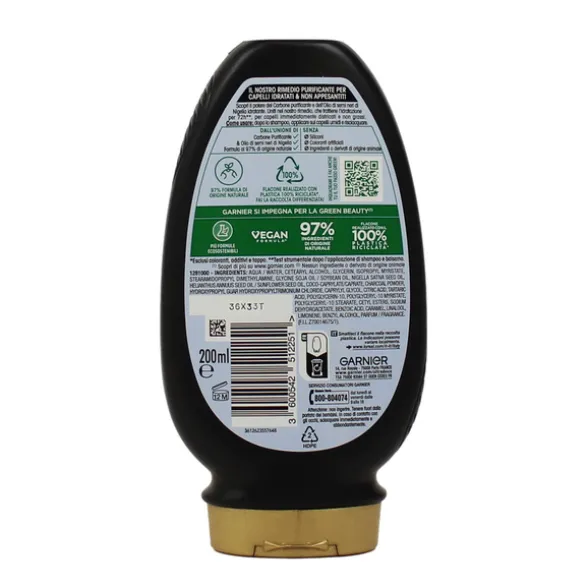ULTRA DOLCE BALSAMO PURIFICANTE IDRATANTE AL CARBONE MAGNETICO E OLIO DI SEMI NERI DI NIGELLA 200 ML