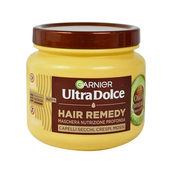 ULTRA DOLCE HAIR REMEDY MASCHERA ULTRA NUTRIENTE CAPELLI MOLTO SECCHI 340 ML OLIO DI AVOCATO E BURRO DI KARITE