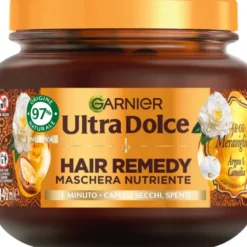 ULTRA DOLCE HAIR REMEDY MASCHERA NUTRIENTE CAPELLI SECCHI 340 ML OLII MERAVIGLIOSI ARGAN E CAMELIA