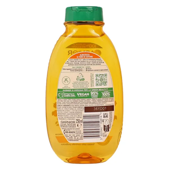 ULTRA DOLCE SHAMPOO ALBICOCCA BAMBINI 250 ML