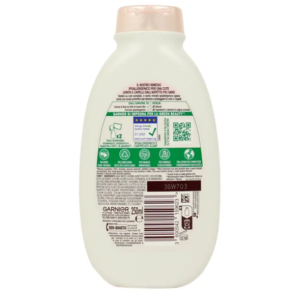 ULTRA DOLCE SHAMPOO DELICATEZZA D'AVENA 250 ML