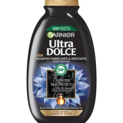 ULTRA DOLCE SHAMPOO PURIFICANTE IDRATANTE AL CARBONE MAGNETICO E OLIO DI SEMI NERI DI NIGELLA