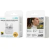 UNICO AURICOLARI BLUETOOTH CLIP-ON OWS 300 MAH (CON CAVO A-C 0,3 M) BIANCO