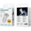 UNICO CARICATORE DA AUTO DOPPIA USB 3A BIANCO