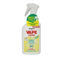 VAPE DERM FAMILY ACTIVE LOZIONE ANTIPUNTURA TRIGGER 150 ML
