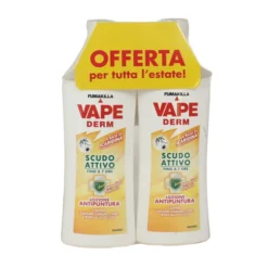VAPE DERM SCUDO ATTIVO LOZIONE ANTIPUNTURA 2 PEZZA DA 100 ML