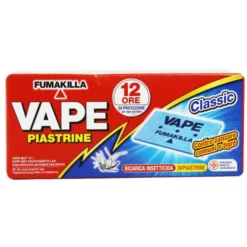 VAPE INSETTICIDA PIASTRINE CLASSIC ANTIZANZARA 30 PZ