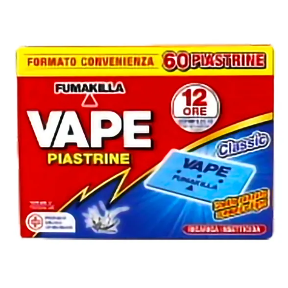 VAPE RICARICA PIASTRINE CLASSIC 60 PZ