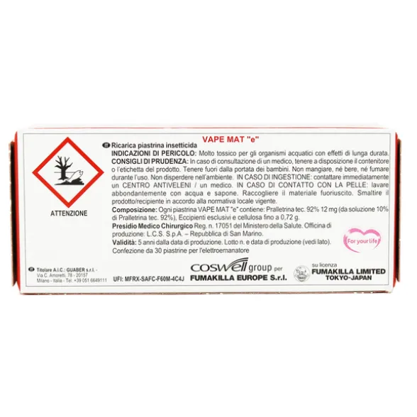 VAPE RICARICA PIASTRINE INODORE 30 PZ