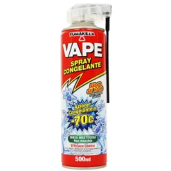 VAPE SPRAY CONGELANTE ABBATTE ALL'ISTANTE SENZA INSETTICIDA 500 ML
