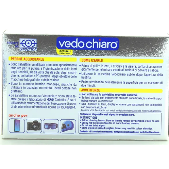 VEDO CHIARO 16 SALVIETTE