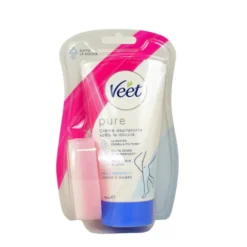 VEET CREMA DEPILATORIA SOTTO LA DOCCIA PURE PELLI SENSIBILI 150 ML.