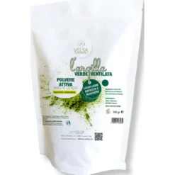 VELSA POLVERE ATTIVA VISO e CORPO L'ARGILLA VERDE VENTILATA SACCHETTO RICHIUDIBILE 350 grammi