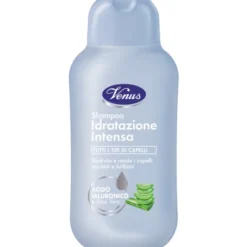 VENUS SHAMPOO IDRATAZIONE INTENSA ACIDO IALURONICO E ALOE VERA PER TUTTI I TIPI DI CAPELLI 250 ML