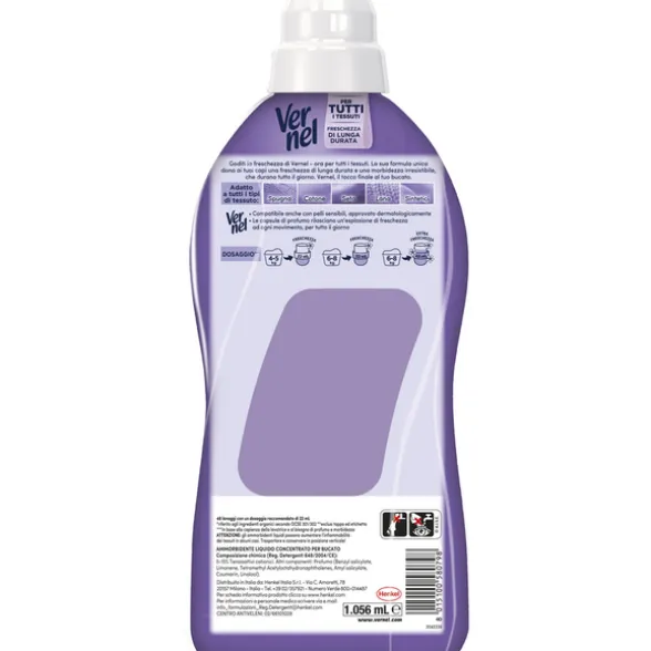 VERNEL AMMORBIDENTE CONCENTRATO LAVANDA 48 LAVAGGI 1056 ML