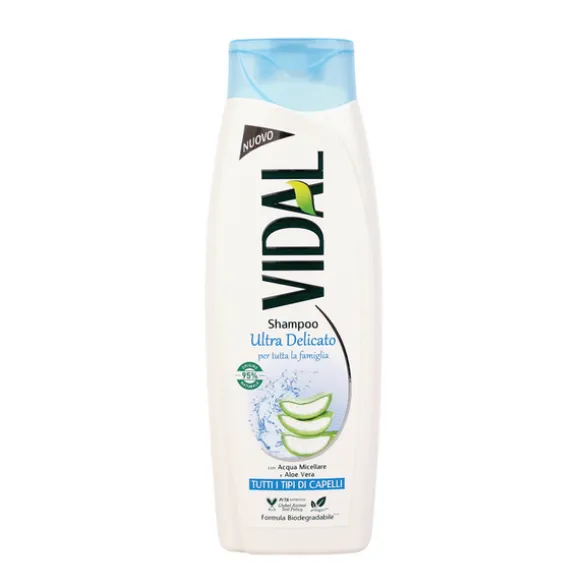 VIDAL SHAMPOO ULTRA DELICATO TUTTI I TIPI DI CAPELLI 250 ML