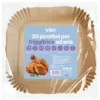 VIKIT 20 PIROTTINI QUADRATI 17x17 CENTIMETRI E 4 CENTIMETRI DI ALTEZZA PER FRIGGITRICE AD ARIA CON CAPACITA'2-5 LT