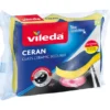 VILEDA CERAN SPUGNA GLASS CERAMIC SCOURER 2 PEZZI