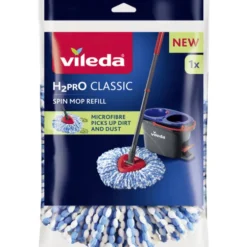 VILEDA H2PRO SPIN MOP REFILL CLASSIC