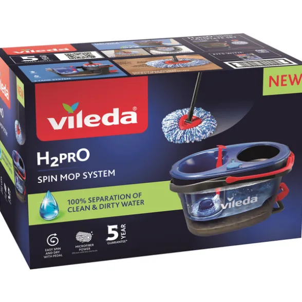 VILEDA H2PRO SPIN MOP SYSTEM