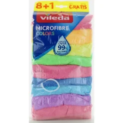 VILEDA MICROFIBRA PANNI COLORS 8 PEZZI