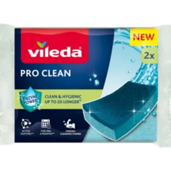 VILEDA PRO CLEAN CLASSICA SPUGNA 2 PEZZI