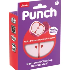 VILEDA SPUGNA ABRASIVA PUNCH MELA