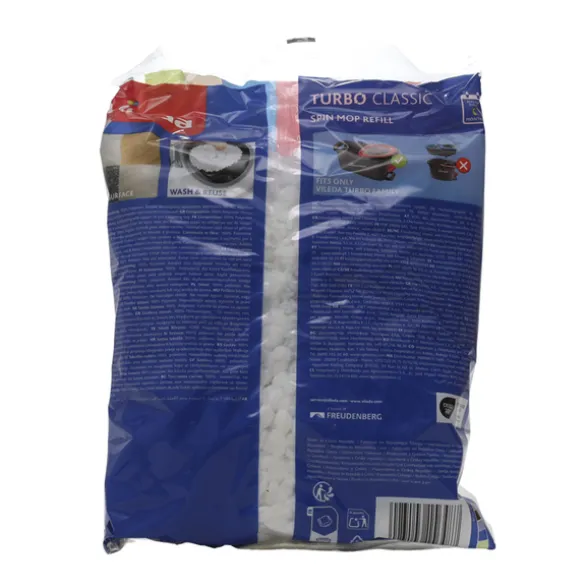 VILEDA TURBO REFILL 100% MICROFIBRE