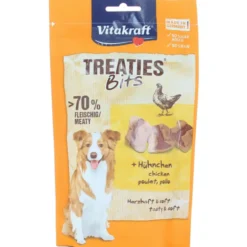 VITAKRAFT CANE TREATIES BITS CON POLLO BUSTA 120 grammi